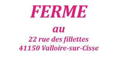 FERME au 22 rue des fillettes 41150 Valloire-sur-Cisse 